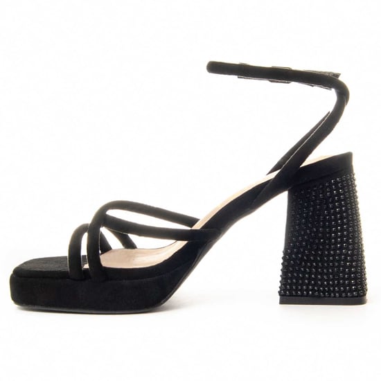 Montevitahäl Sandal Festsand i Svart - Image 5