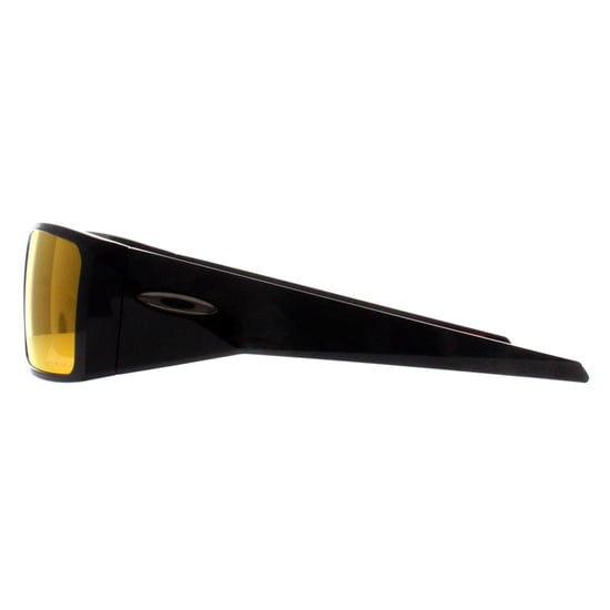 Oakley Wrap Unisex Polished Black Prizm Ruby Heliostat