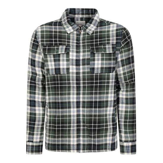 Mountain Warehouse Mens Stream II Flannel Lined Shirt (Khaki) - Image 1
