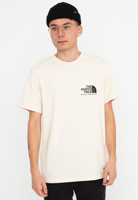 The North Face Berkeley California Pocket T Shirt Scrap Raw Undyed - Image 1