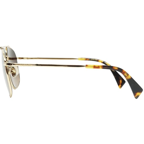 Lanvin bruine gradintlens gouden zonnebril - Image 3