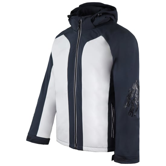 Dickies FLEX Mens White/Grey Softshell Jacket - Image 2