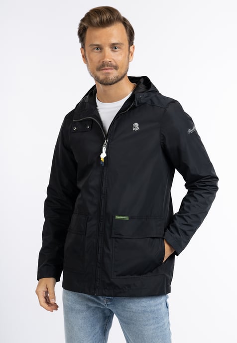 Schmuddelwedda rain jacket Men black - Image 2