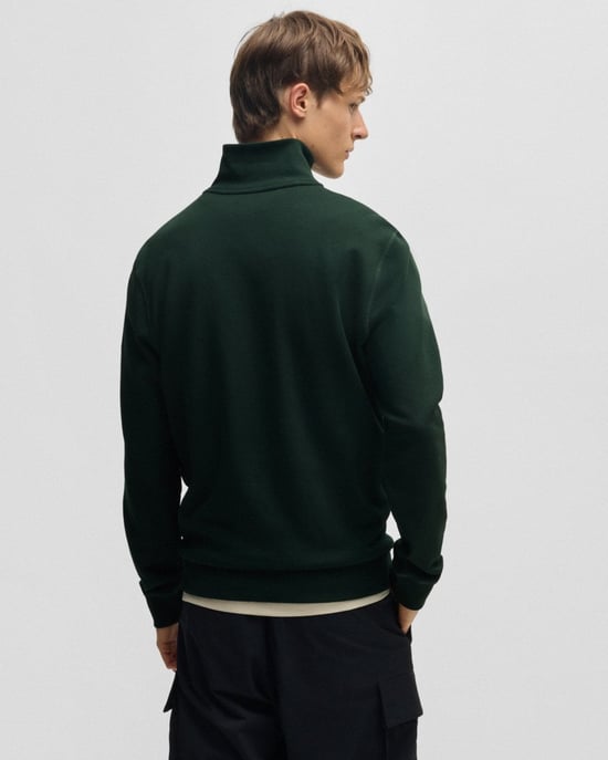 BOSS Orange Zetrust Mens 1/4 Zip Sweatshirt