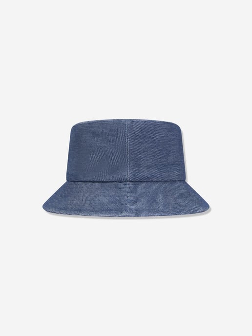 AY by AYLA Girls Denim Look Bucket Hat in Blue