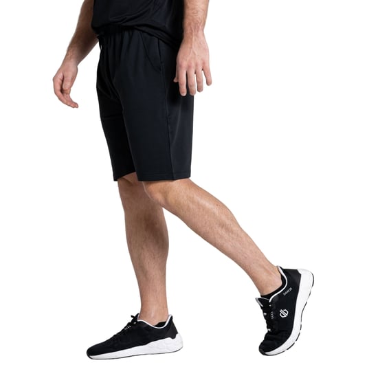 Dare 2B Mens Sprinted Drawstring Shorts (Black)