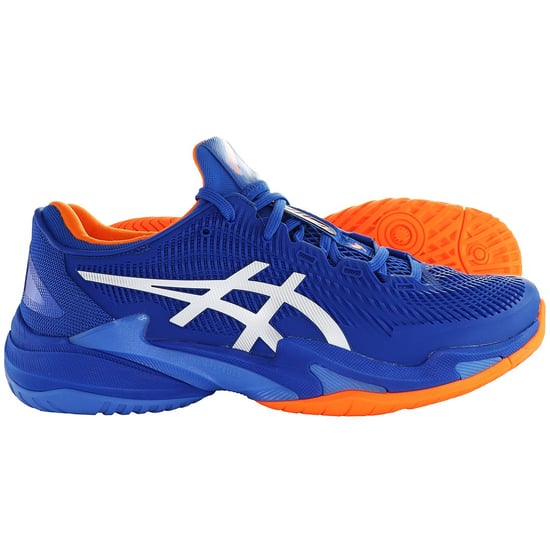 Asics Court FF 3 Novak Heren Blauwe Tennis Schoenen - Image 4