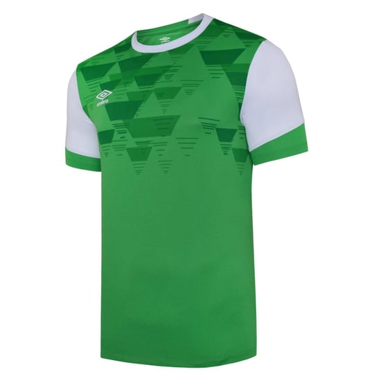 Umbro Mens Vier Jersey (Emerald/White) - Image 1
