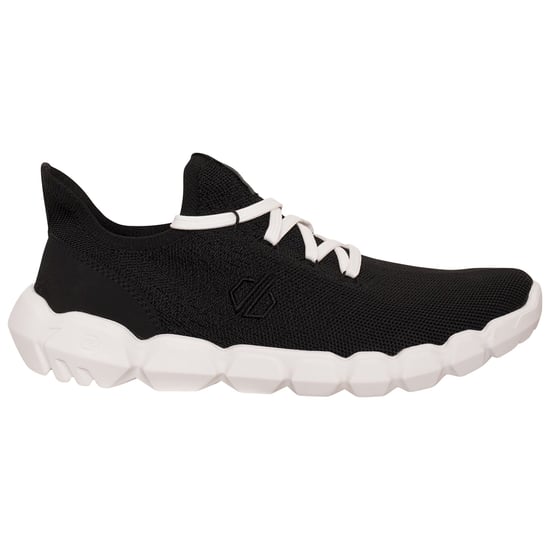 Dare 2B Womens/Ladies Hex-At Knitted Recycled Trainers (Black/White)