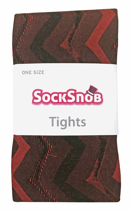 Sock Snob - Ladies Coloured 80 Denier Opaque Fashion Tights - Weave - Image 2