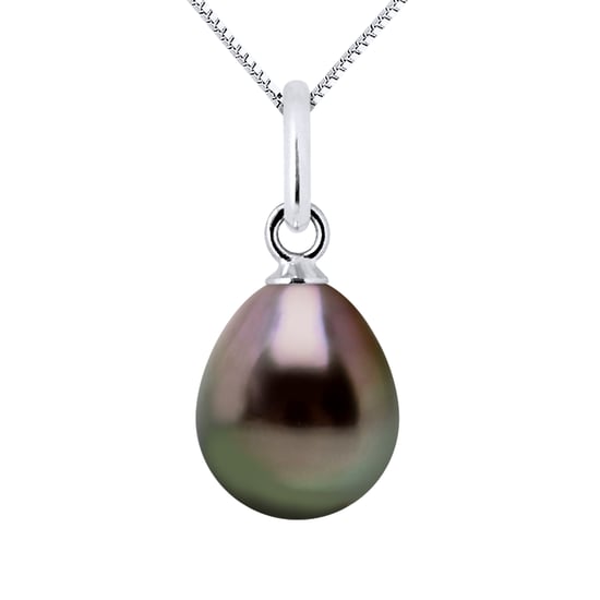 DIADEMA - Pendant - White Gold and Tahitian Pearl