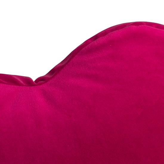 Heya Home Flower Velvet Reversible Ready Filled Cushion - Image 3