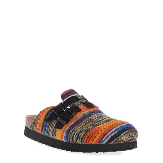 Women's Rocket Dog Abelplus Stripe Clog Slippers in multi colour - Image 2