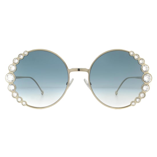 Fendi Sunglasses FF0324/S 3YG 08 Light Gold Blue Grey Gradient