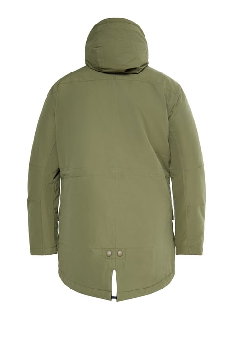 Mo Gewatteerde anorak Heren militaire olijf - Image 2