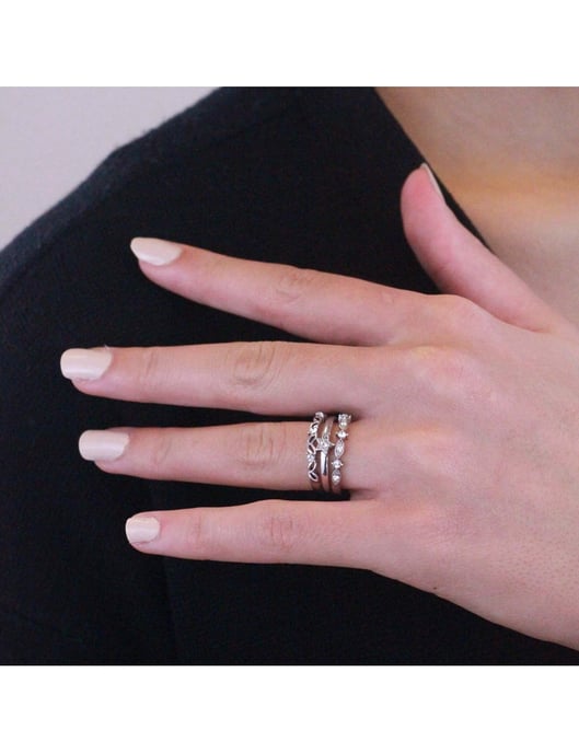 Solar Ring - Silver och kristall - Image 2