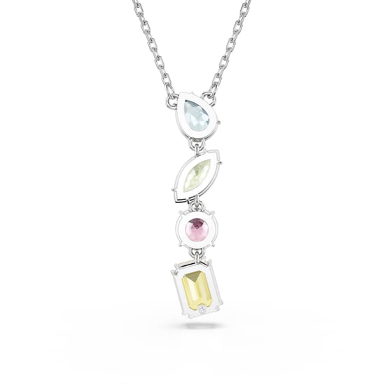 Swarovski 'Gema' Dames Necklace van Basismetalen - Zilver 5692421 - Image 2