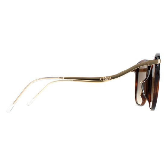 Jimmy Choo CatEye Womens Glitter Havana Brown Gradient Peg/F/S
