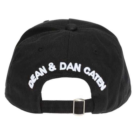 DSQUARED2 wit geborduurd logo zwarte dop - Image 3