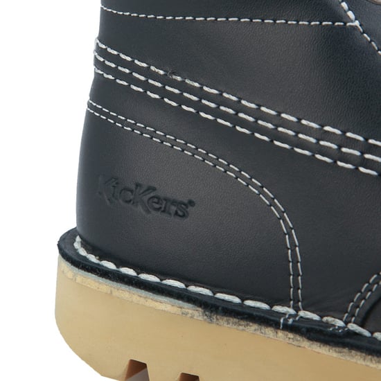 Boy's Kickers Children Kick Hi Core Boots in Navy