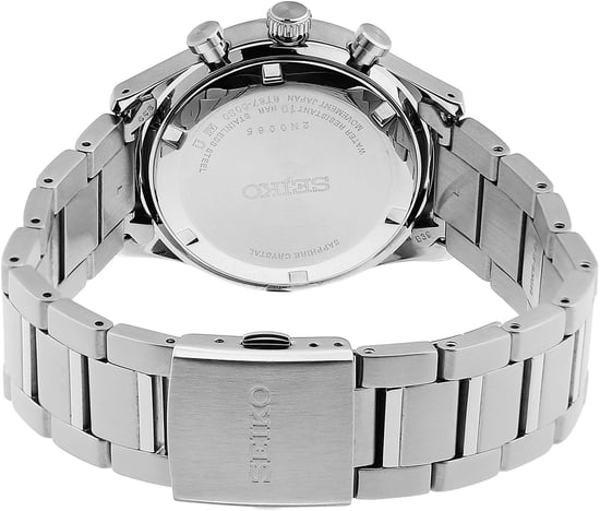 Seiko  Men's Silver Watch SSB419P1 - Image 2