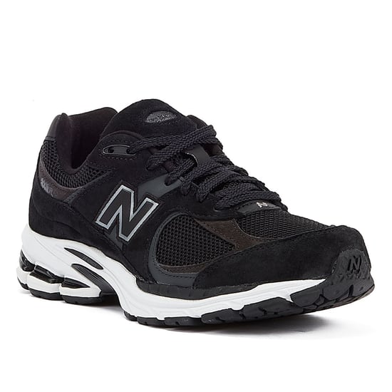 New Balance 2002 Suede Black Trainers - Image 2