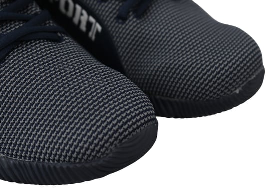 Plein Sport Herr Blå Indaco Polyester Carter Sneakers Skor - Image 3