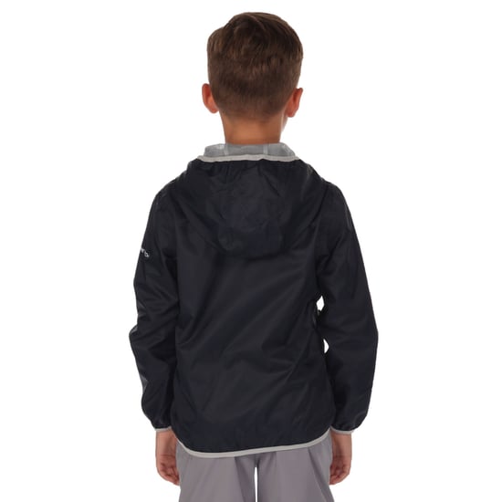 Regatta Groot buitenshuis kinderen/kinderen lever ii packaway rain jacket - Image 2