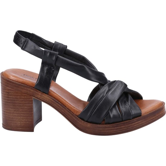 Hush Puppies Womens/Ladies Celine Leather Sandals (Black)