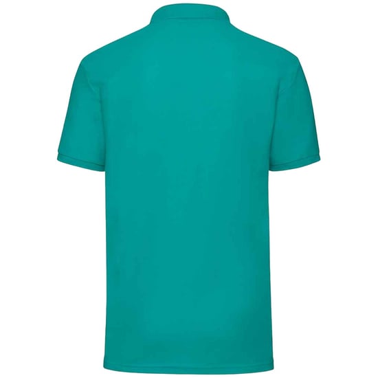 Fruit of the Loom Heren 65/35 Poloshirt (Smaragd) - Image 2