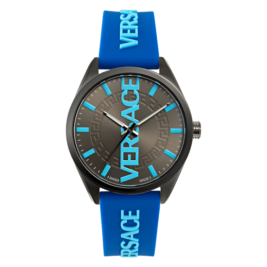 Versace V-vertical Men's Blue Watch VE3H00823