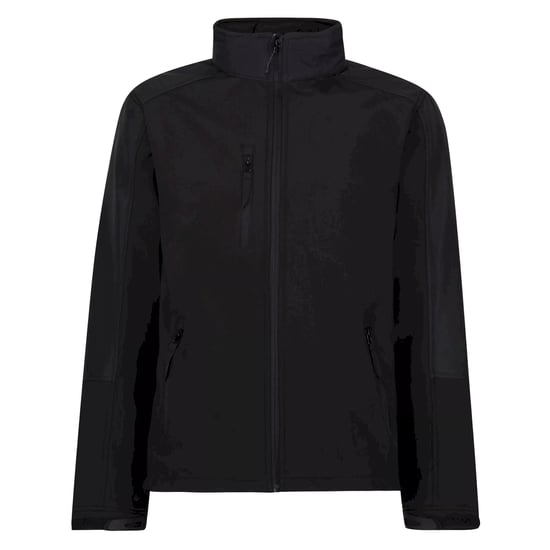 Regatta Mens Hydroforce 3-layer Membrane Waterproof Breathable Softshell Jackets (Black/Black)