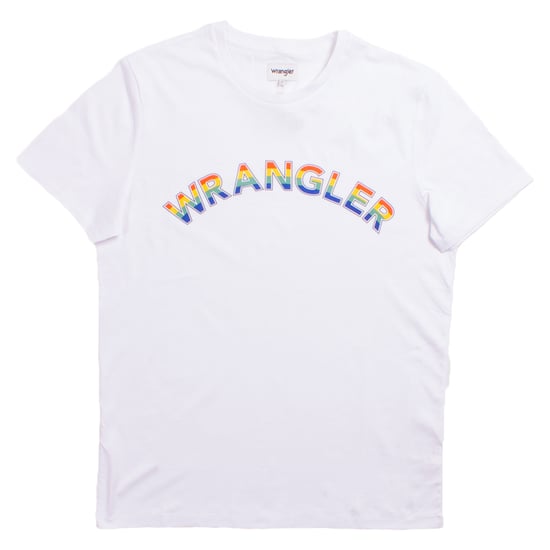 Wrangler White Rainbow T-Shirt - Image 1