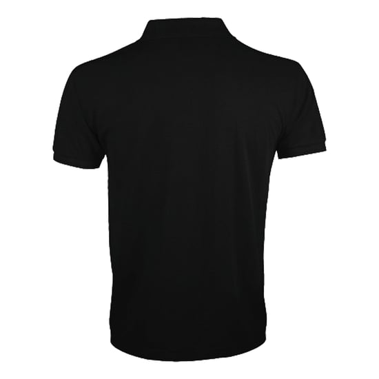 SOLS Mens Prime Polo Shirt (Black) - Image 2