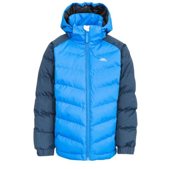 Trespass Childrens Boys Sidespin Waterdicht Gewatteerd Jasje (Marine) - Image 1