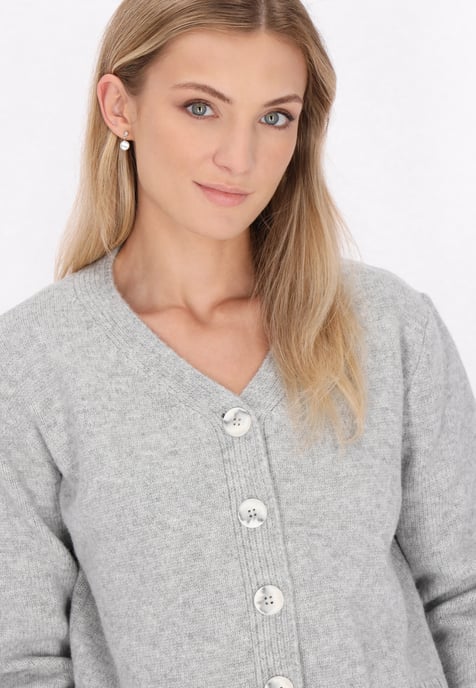 Dreimaster Vest Dames grijs melange - Image 5