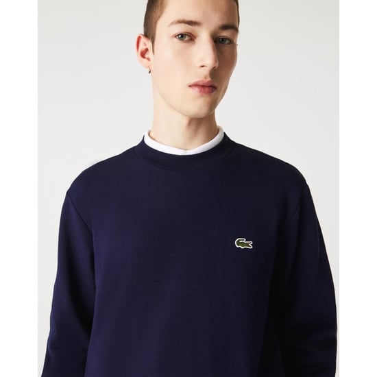 Lacoste men's fleece sweatshirt with crew neck
