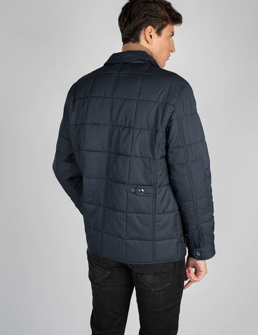 Tommy Hilfiger Jacket Quilted Airfield Men's Blue - Image 4