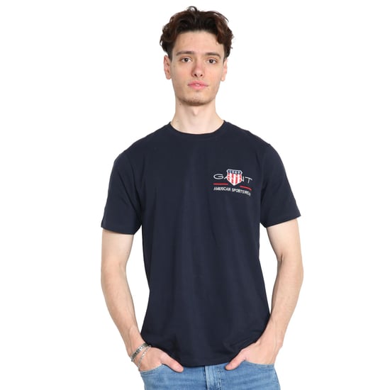 Gant | Mens Crew Neck T-Shirt American - Image 1