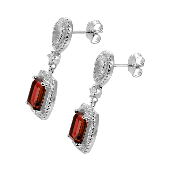 Orphelia 'Enora' Dames 925 Sterling Zilveren Set: Halsketting + Oorbellen + Ring - Zilver SET-7426/RU - Image 3