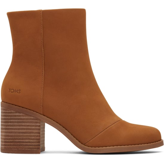 TOMS Evelyn Leather Women's Tan Boots - Image 4
