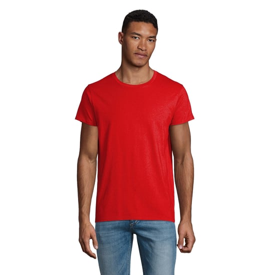 SOLS Mens Crusader Organic T-Shirt (Red) - Image 4