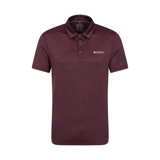 Mountain Warehouse Mens Deuce IsoCool Polo Shirt (Dusky Wine)