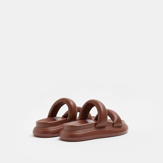 River Island Womens Chunky Sandals - Brown