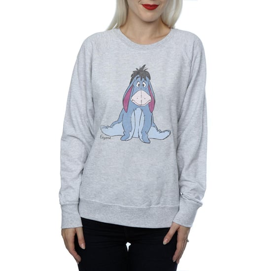 Disney Dames/Dames Winnie The Pooh Klassiek Eeyore Sweatshirt (Heide Grijs) - Image 3