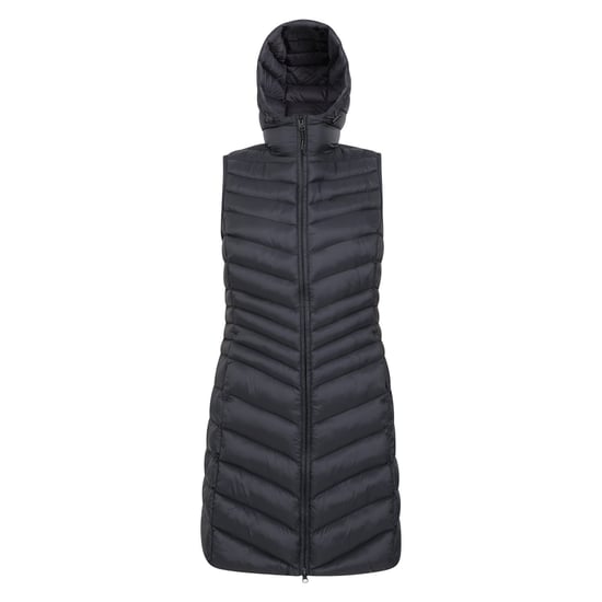 Mountain Warehouse Dames/Dames Florence gewatteerde lange jas (Zwart) - Image 1