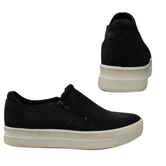 Timberland Mayliss Slip On Zip Nubuck Womens Platform Black Trainers A1GSH Z55A - Image 1