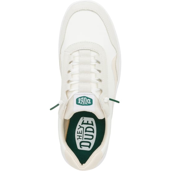 HEYDUDE Hudson Classic Suede Heren Licht Beige/Wit Sportschoenen - Image 4