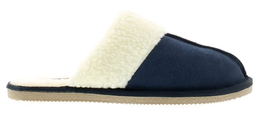 Hush Puppies arianna leather womens ladies mule slippers navy