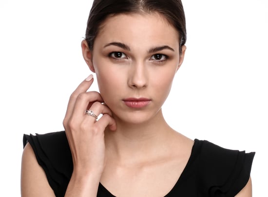 Orphelia Women's 925 Sterling Silver Ring - Silver/Rose ZR-7233 - Image 4